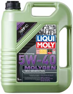 Моторное масло Liqui Moly Molygen New Generation 5w40, 5л